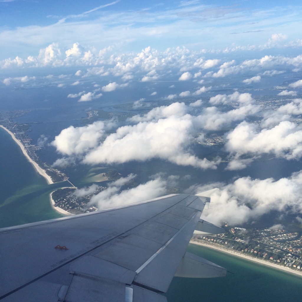 Florida from Airplane